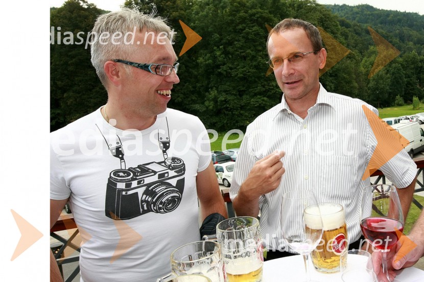 Miha Potočnik, Gostilna Čubr in Igor Draksler, župan občine Škofja Loka2. festival Kranjske klobase