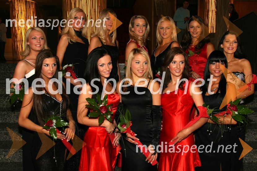 Finalistke Miss Slovenije 2006Miss Slovenije 2006, polfinale