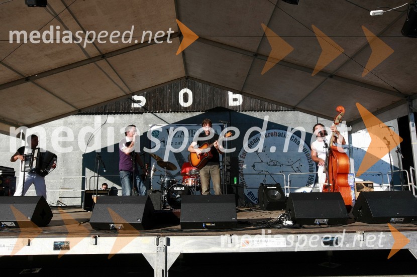 Člani skupine LangaDobrodelni koncert za bolnišnico Murska Sobota