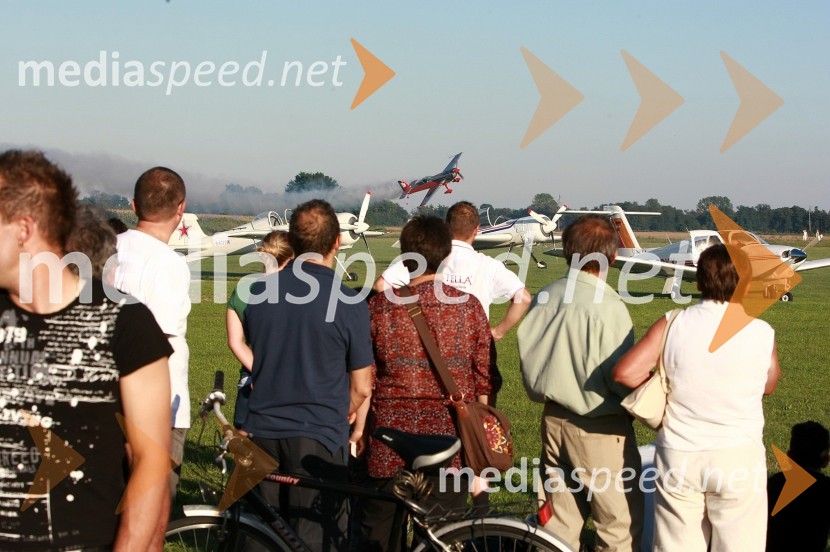 Peter Podlunšek, akrobatski pilotDobrodelni koncert za bolnišnico Murska Sobota