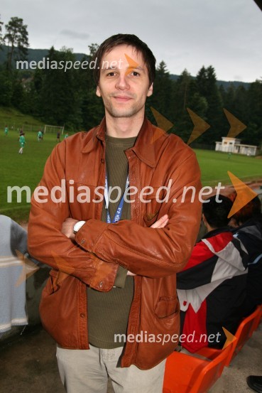 Stipe Jerič, voditelj ter urednik na televiziji Rts10 let televizije RTS Maribor