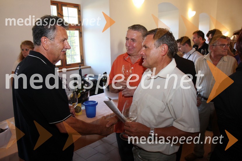 Anton Kampuš, župan občine Gornja Radgona in ...Salon Traminec 2010