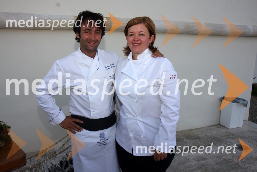 Tomaž Kavčič, restavracija Pri Lojzetu (dvorec Zemono) in Tanja Pintarič (Rajh), Gostinstvo RajhSalon Traminec 2010