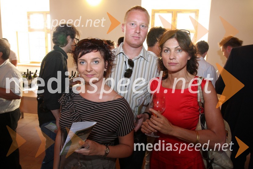 Katarina Pernat, Žurnal24, Urban Lavrenčič, Raiffeisen banka in Sabina Hobacher, direktorica in lastnica agencije PR PlusSalon Traminec 2010