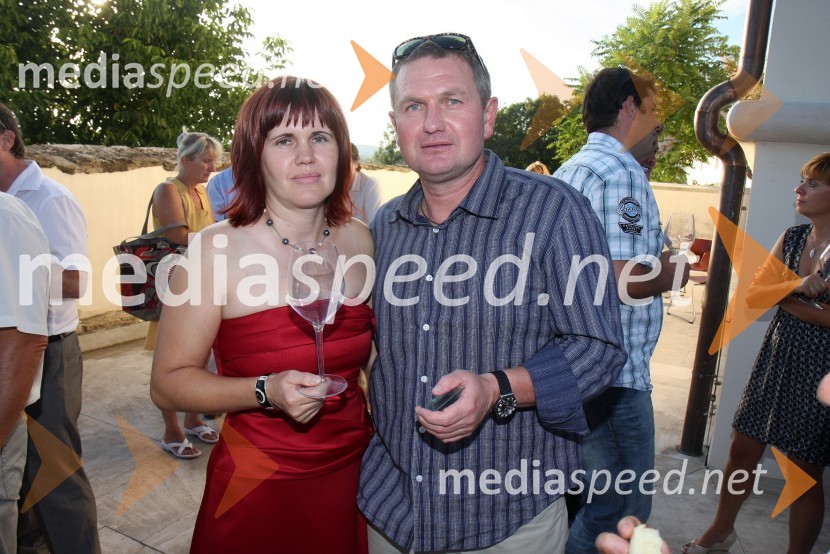 Magda Steyer, vinogradništvo Steyer vina in Matjaž Kek, selektor slovenske nogometne reprezentanceSalon Traminec 2010