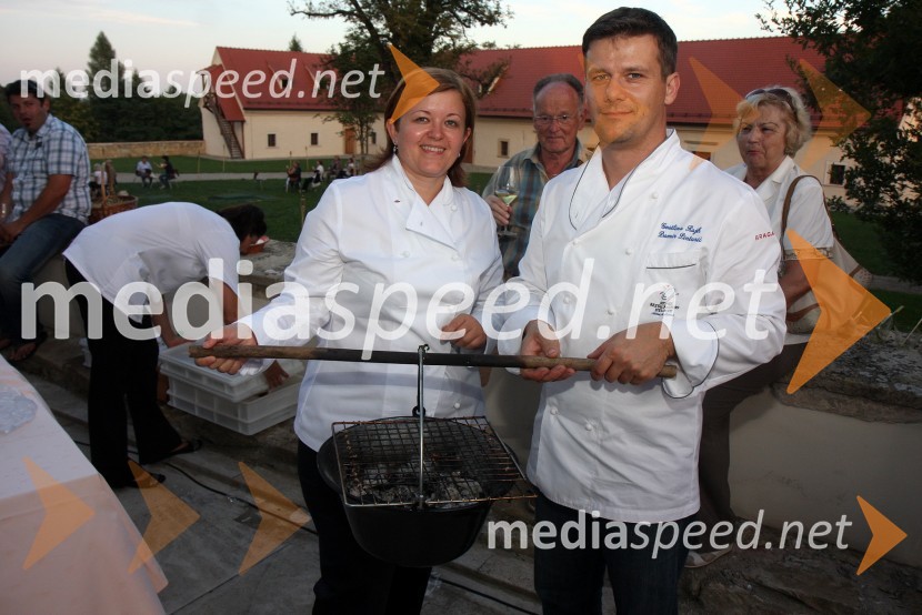 Tanja Pintarič (Rajh) in Damir Pintarič, Gostinstvo RajhSalon Traminec 2010