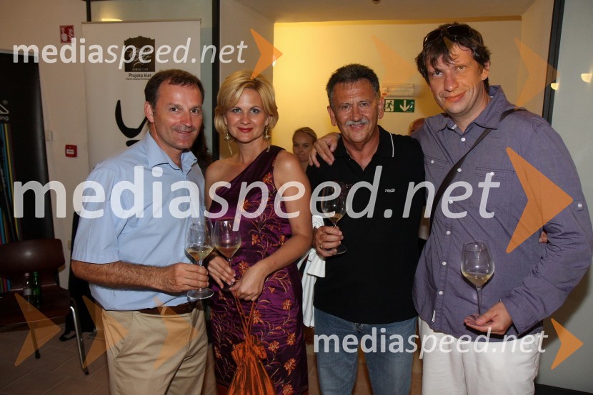 Dr. Alexander Majcan, okrajni glavar Bad Radkersburga, mag. Norma Bale, direktorica Kultprotura, Anton Kampuš, župan občine Gornja Radgona in dr. Iztok Palčič, Fakulteta za strojništvo MariborSalon Traminec 2010