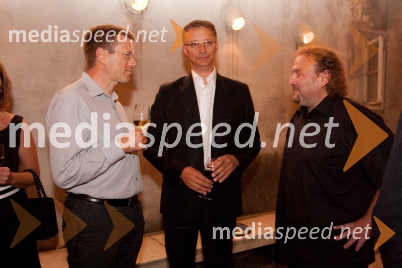 Samuel Žbogar, zunanji minister, Igor Lukšič, minister za šolstvo in šport in Darko Brlek, direktor Festivala LjubljanaFestival Ljubljana 2010: Watching others, balet