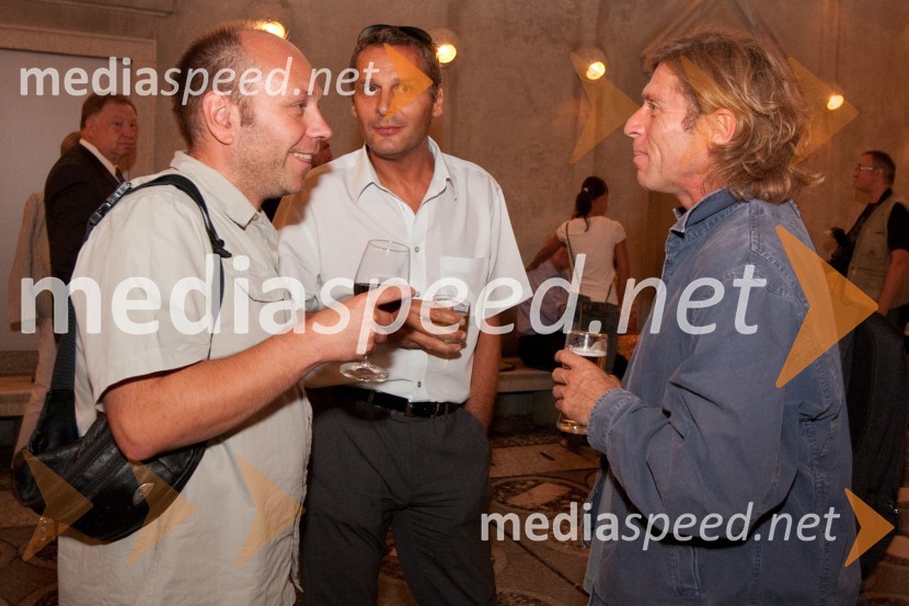 Milko Lazar, skladatelj, Danilo Rošker, direktor SNG Maribor in Bojan Gorišek, pianistFestival Ljubljana 2010: Watching others, balet