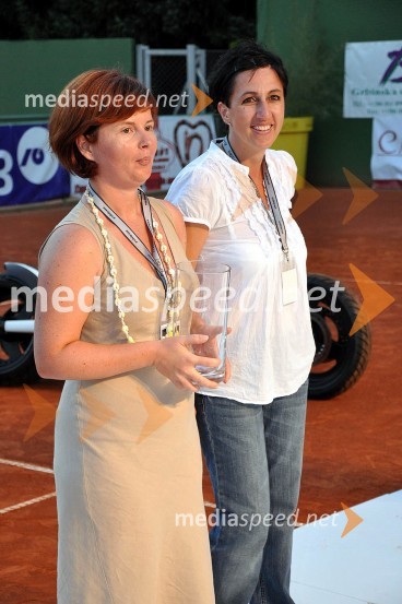 ... in Marjetka GaberšekVIP teniški turnir 2010