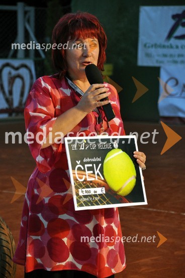 Vlasta Nussdorfer, generalna sekretarka društva Beli obročVIP teniški turnir 2010