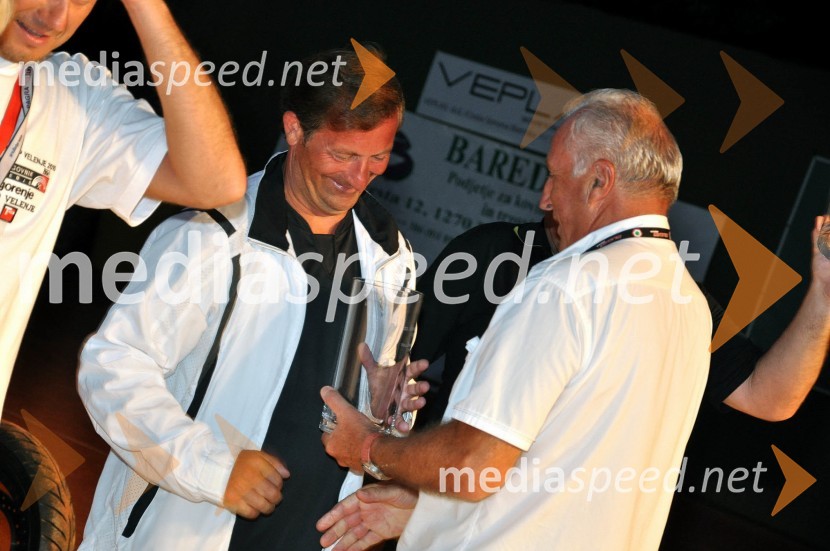 Karl Erjavec in Marjan Gaberšek, organizatorVIP teniški turnir 2010