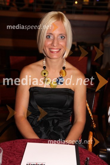 Mateja Planjšek Kristanič, odgovorna urednica revije Bella DonnaMiss Slovenije 2010, Top model in Talent show