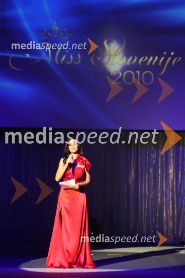 Sanja Grohar, pevka, manekenka in Miss Slovenije 2005Miss Slovenije 2010, Top model in Talent show