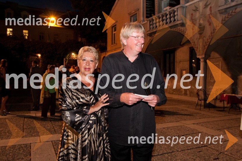 	Lovrenc Blaž Arnič, dirigent in soproga Zlatomira Nikolova, operna pevkaPaco de Lucia zaključil Festival Ljubljana 2010