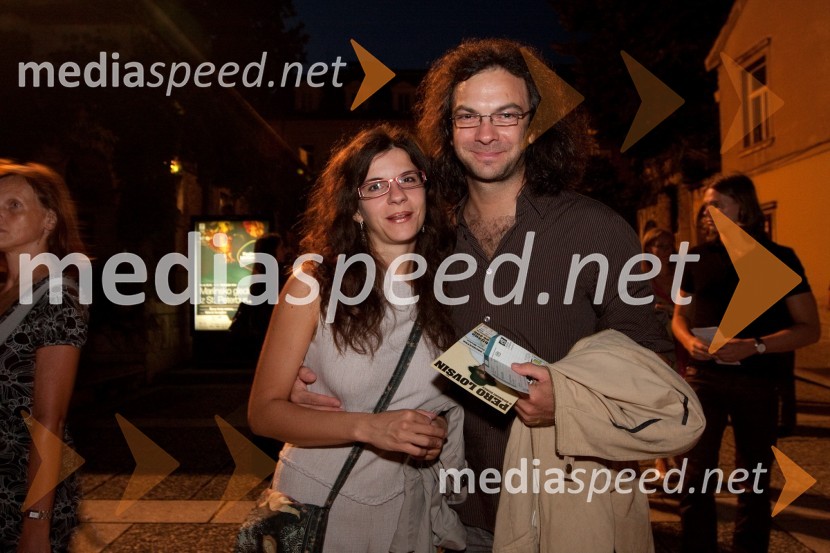 Marko Hatlak, glasbenik in njegova punca Jelka VrečkoPaco de Lucia zaključil Festival Ljubljana 2010