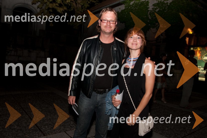 Jurij Zrnec, igralec in soproga Sabina Kogovšek ZrnecPaco de Lucia zaključil Festival Ljubljana 2010