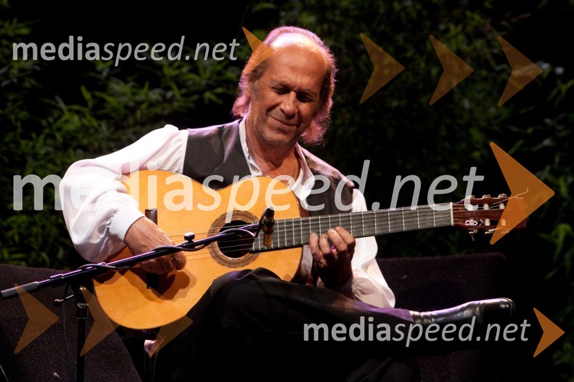 Paco de Lucia, kitaristPaco de Lucia zaključil Festival Ljubljana 2010