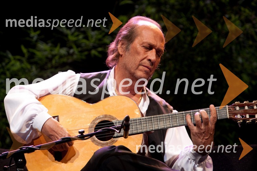 Paco de Lucia, kitaristPaco de Lucia zaključil Festival Ljubljana 2010