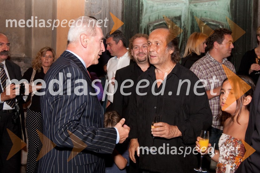 Aleš Čerin, podžupan Mestne občine Ljubljana in Paco de Lucia, kitaristPaco de Lucia zaključil Festival Ljubljana 2010