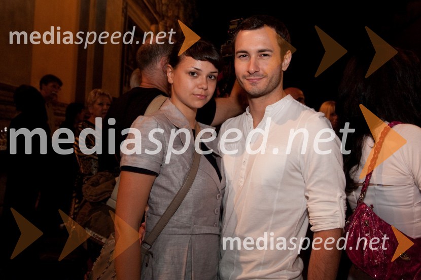 Gregor Bolčina, moderator na Radio 1 in Urška BorkoPaco de Lucia zaključil Festival Ljubljana 2010