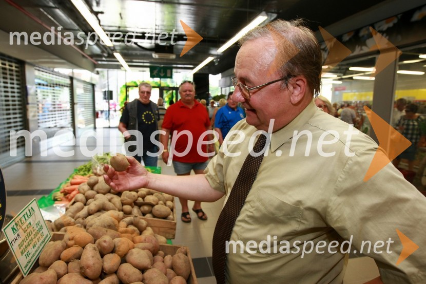 Zdenko Šilc, v. d. direktorja Tržnice MariborTržnica Maribor, odprtje osrednjega pokritega dela mariborske tržnice