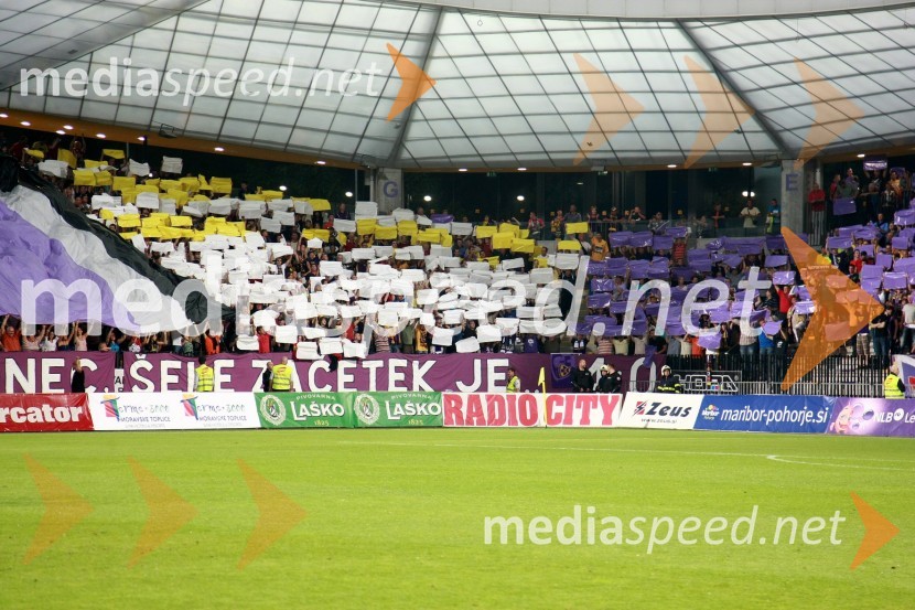 Navijači NK MariborNK Maribor - Palermo, 4. krog kvalifikacij za Ligo Europa, povratna tekma