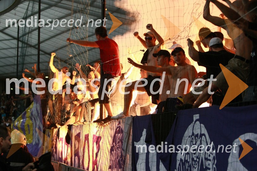 Navijači ( Viole)  NK MariborNK Maribor - Palermo, 4. krog kvalifikacij za Ligo Europa, povratna tekma