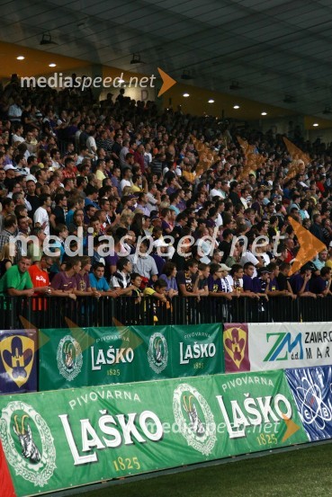 Navijači NK MariborNK Maribor - Palermo, 4. krog kvalifikacij za Ligo Europa, povratna tekma