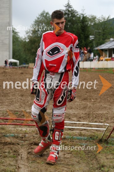 Miha Špindler (Slovenija)MOTOKROS, 4. dirka za evropsko prvenstvo do 250 ccm