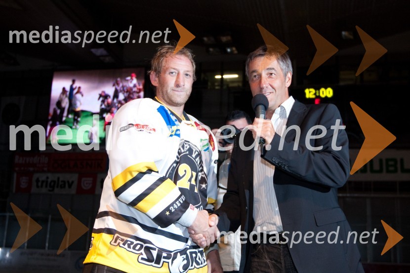 Tomaž Vnuk, hokejist in ...24ever, poslovilna tekma Tomaža Vnuka