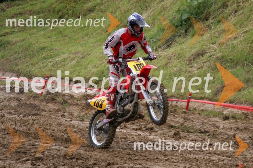 Damjan Smrekar (Slovenija)MOTOKROS, 4. dirka za evropsko prvenstvo do 250 ccm