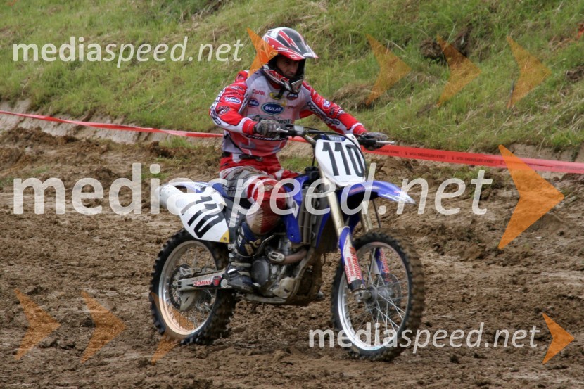 Danko Braim (Hrvaška)MOTOKROS, 4. dirka za evropsko prvenstvo do 250 ccm