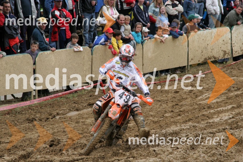 Marco Casucci (Italija)MOTOKROS, 4. dirka za evropsko prvenstvo do 250 ccm