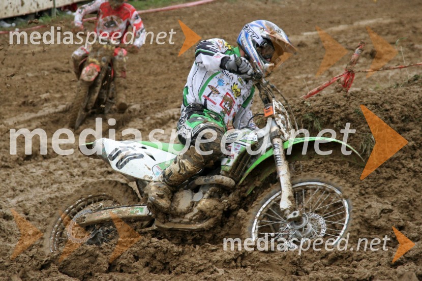 Roberto Pievani (Italija)MOTOKROS, 4. dirka za evropsko prvenstvo do 250 ccm