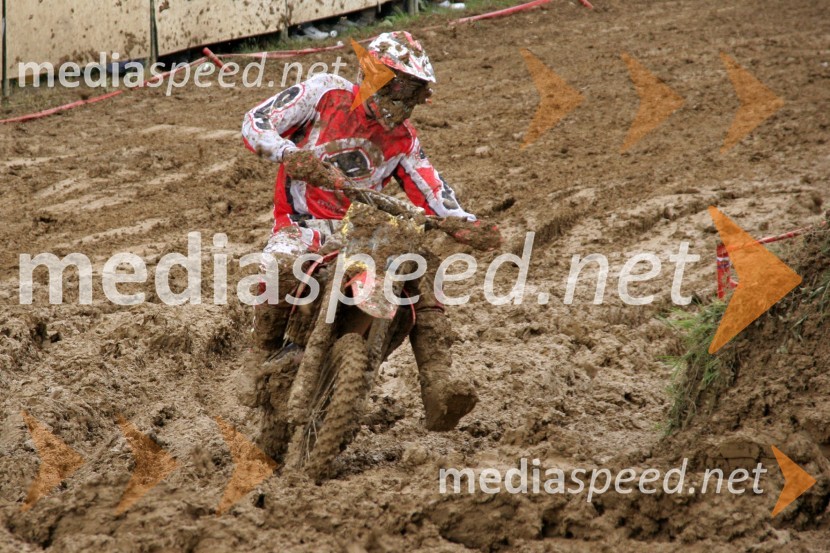 Miha Špindler (Slovenija)MOTOKROS, 4. dirka za evropsko prvenstvo do 250 ccm