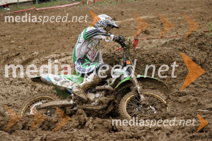 Matteo Dottori (Italija)MOTOKROS, 4. dirka za evropsko prvenstvo do 250 ccm