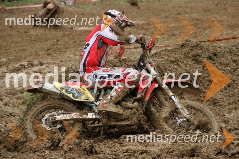 Miha Špindler (Slovenija)MOTOKROS, 4. dirka za evropsko prvenstvo do 250 ccm