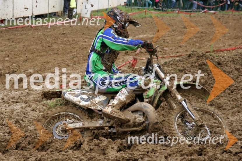 Janoš Borka (Madžarska)MOTOKROS, 4. dirka za evropsko prvenstvo do 250 ccm