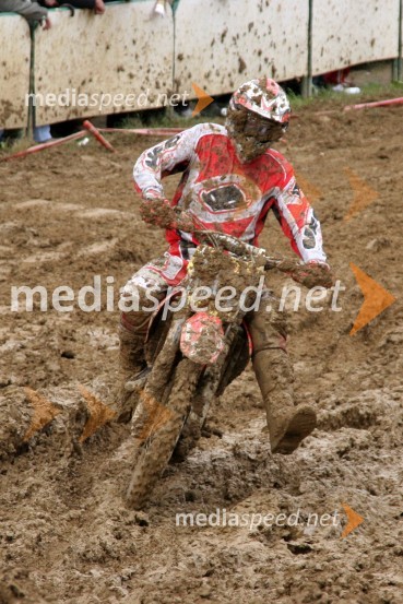 Miha Špindler (Slovenija)MOTOKROS, 4. dirka za evropsko prvenstvo do 250 ccm