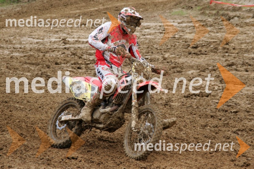 Miha Špindler (Slovenija)MOTOKROS, 4. dirka za evropsko prvenstvo do 250 ccm
