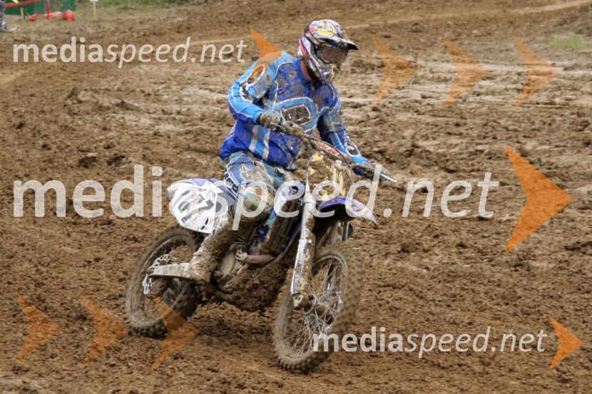 Boris Cerar (Slovenija)MOTOKROS, 4. dirka za evropsko prvenstvo do 250 ccm