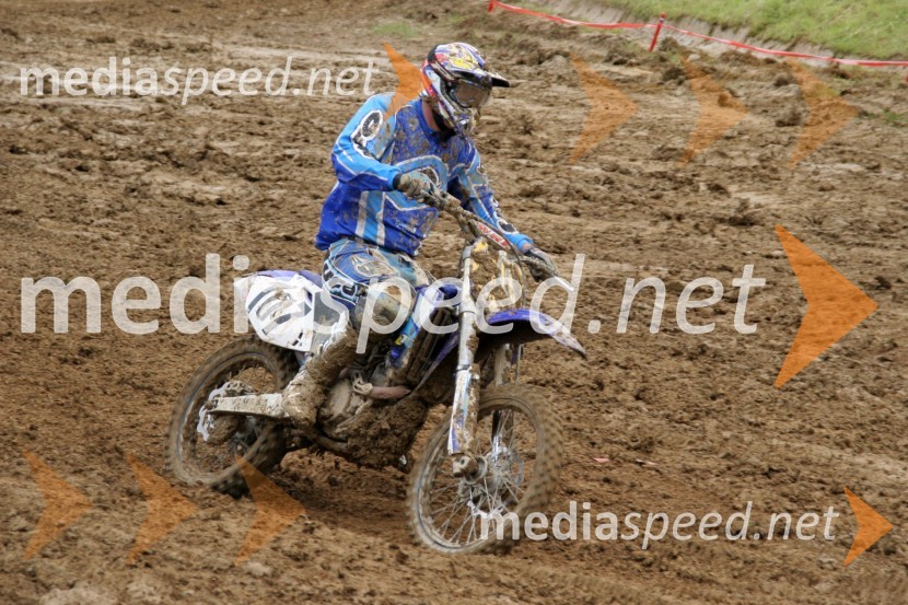 Boris Cerar (Slovenija)MOTOKROS, 4. dirka za evropsko prvenstvo do 250 ccm