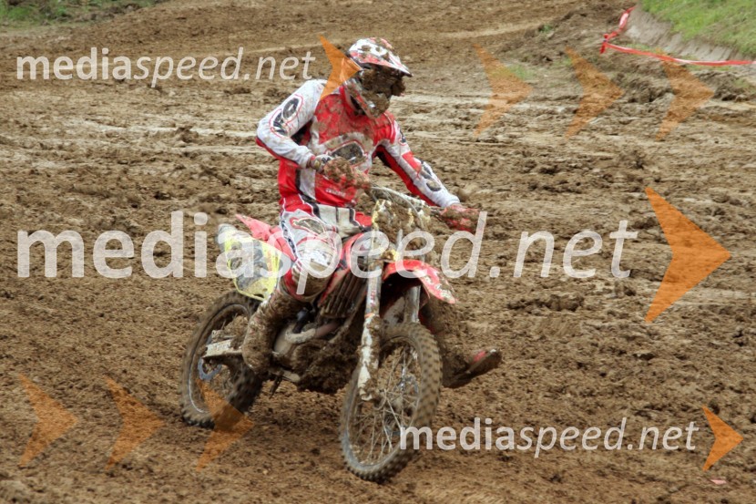 Miha Špindler (Slovenija)MOTOKROS, 4. dirka za evropsko prvenstvo do 250 ccm