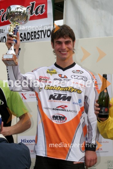 Marco Casucci (Italija)MOTOKROS, 4. dirka za evropsko prvenstvo do 250 ccm