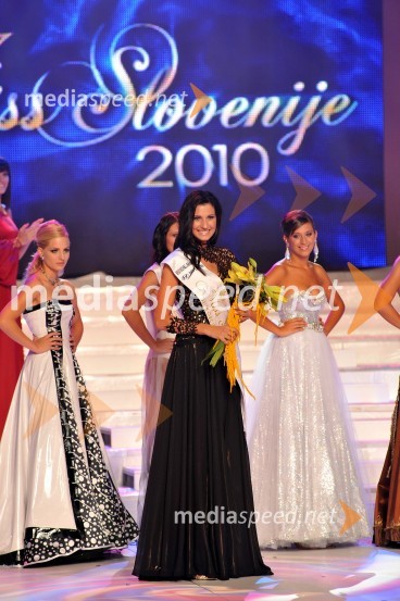 Sandra Skutnik, druga spremljevalka Miss Slovenije 2010Miss Slovenije 2010, finale