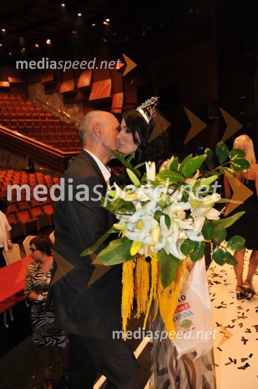 Sandra Adam, Miss Slovenije 2010 in Jani ŽirovnikMiss Slovenije 2010, finale