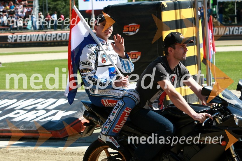 Jurica Pavlic (Hrvaška) in ...Speedway, SGP 2010, VN Hrvaške  2010