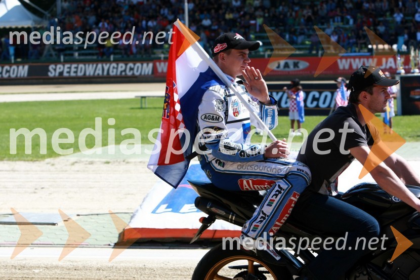 Jurica Pavlic (Hrvaška) in ...Speedway, SGP 2010, VN Hrvaške  2010