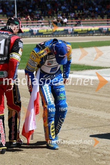 Magnus Zetterstrom (Švedska) in Tomasz Gollob (Poljska)Speedway, SGP 2010, VN Hrvaške  2010